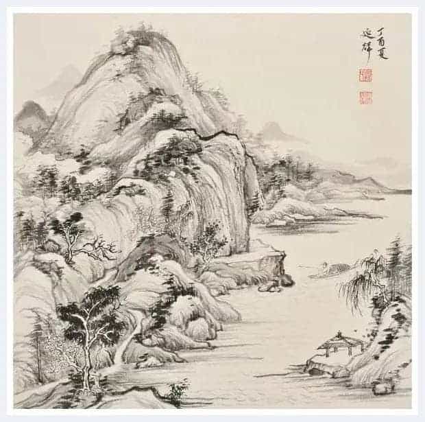 泉石馨境 · 学子风范——阙延辉山水画赏析_第13张