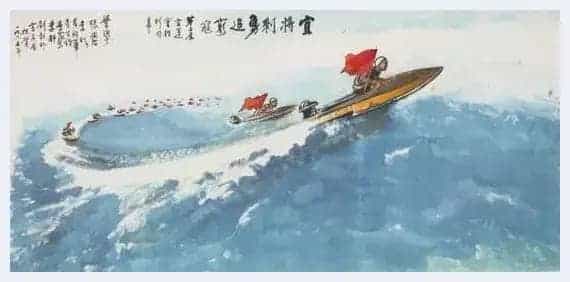 齐白石扇面5块一张的时候 黄胄人物画居然要60块_第7张