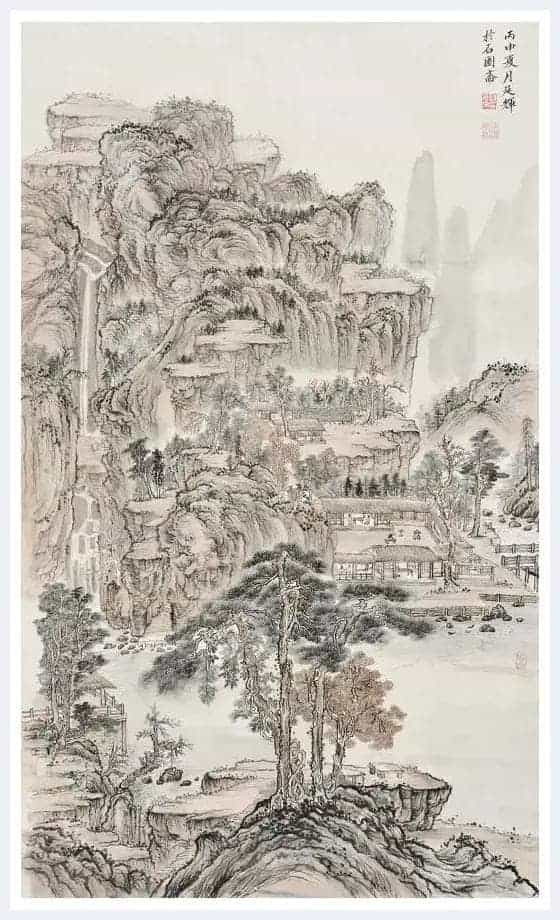 泉石馨境 · 学子风范——阙延辉山水画赏析_第8张