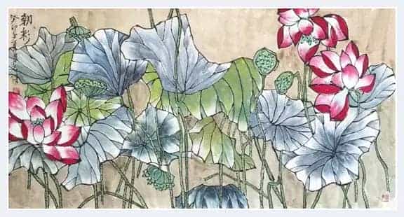佳节赏佳作 —— 著名书画家石倩中秋国庆专刊_第5张