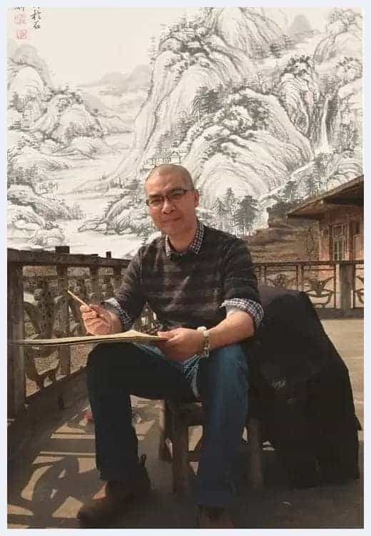 泉石馨境 · 学子风范——阙延辉山水画赏析_第1张