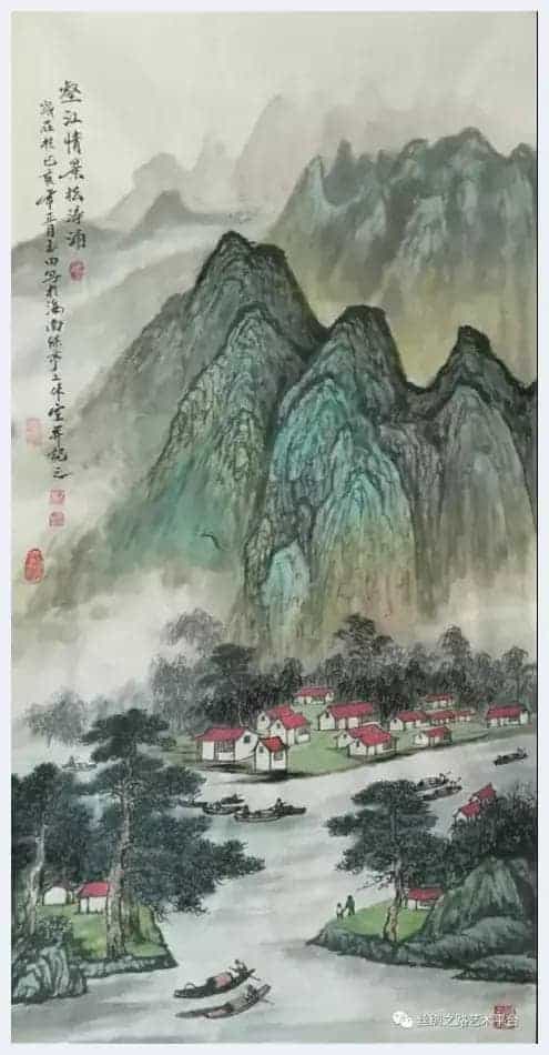 “党旗飘飘”迎国庆：张玉田作品赏析_第20张