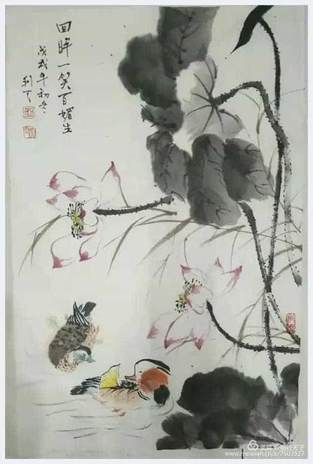 水墨国画写春秋,画家琚利天的国画情怀!_第10张