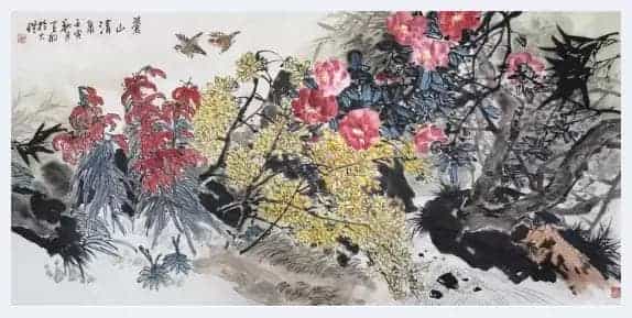 喜迎二十大 翰墨绘华章——著名画家杨跃乐_第3张