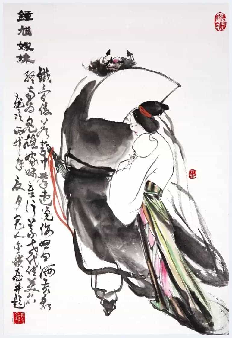 传神写意间呼之欲出的豪迈 —— 周金锁_第1张