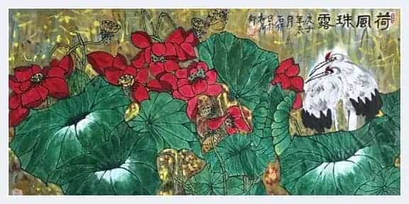 佳节赏佳作 —— 著名书画家石倩中秋国庆专刊_第4张