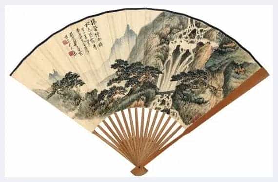 120余件书画扇俱足清逸雅秀_第14张