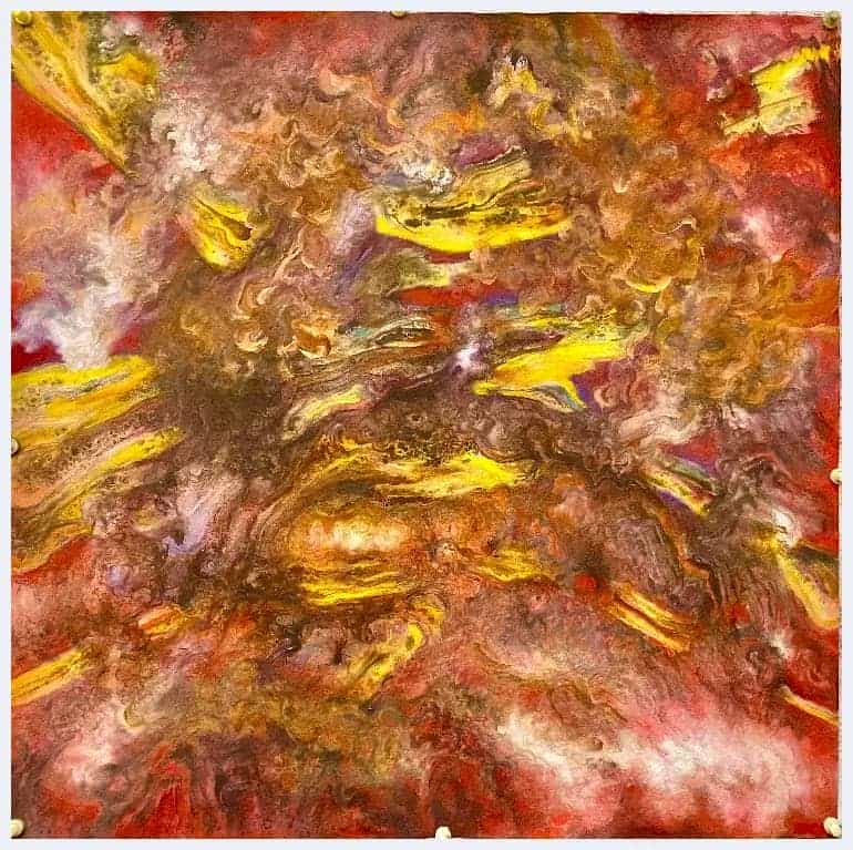 山水画大家杨耀宁：笔墨跃动着超然的宇宙世界_第3张