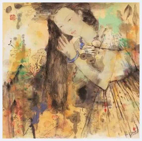 心随意动 意由心生——再谈曲宝的油画与彩墨画_第4张