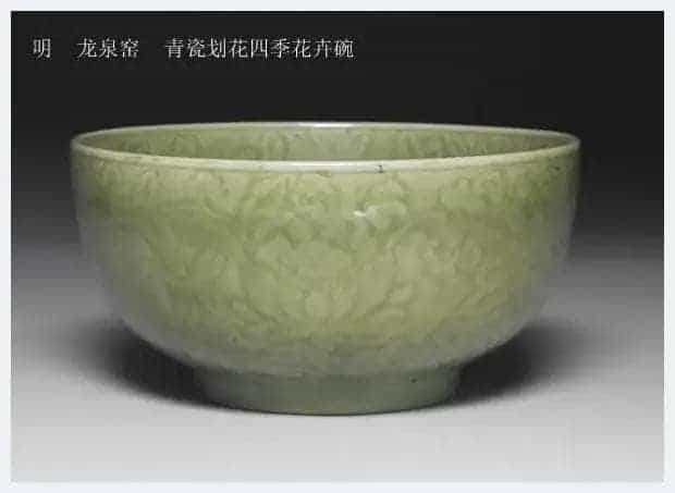 龙泉窑的划花瓷与刻花瓷精品欣赏_第2张