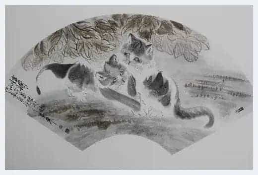 访当代最具贡献书画家“当代猫王”画家李苦寒_第3张
