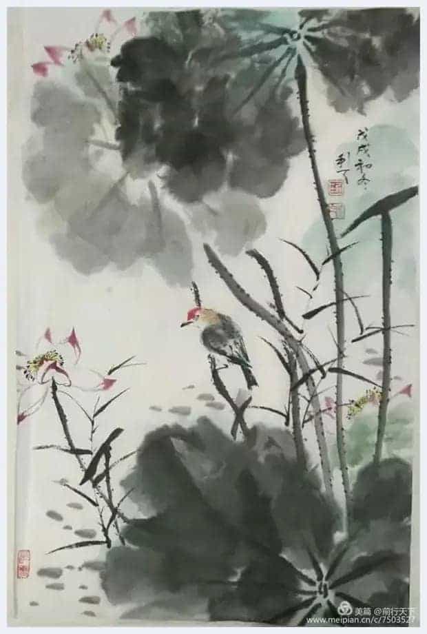 水墨国画写春秋,画家琚利天的国画情怀!_第11张
