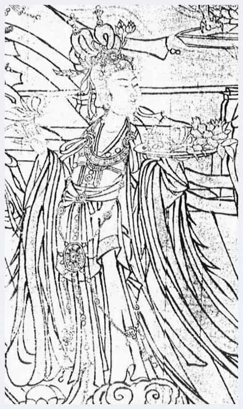 张大千人物画在华艺国际秋拍 “天女散花”_第2张