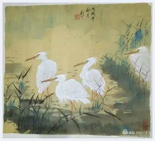 水墨国画写春秋,画家琚利天的国画情怀!_第14张