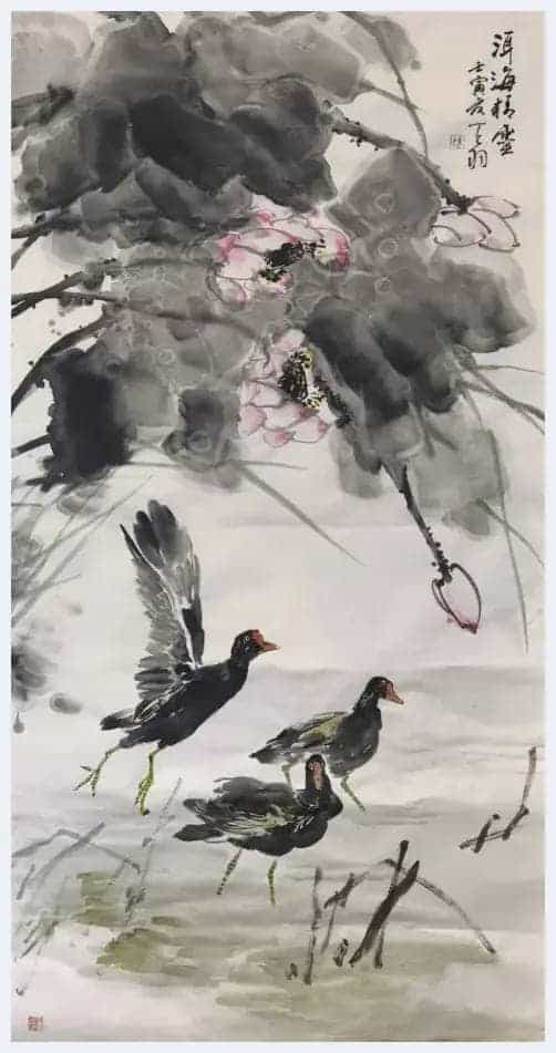 喜迎二十大 翰墨绘华章——著名画家杨跃乐_第21张