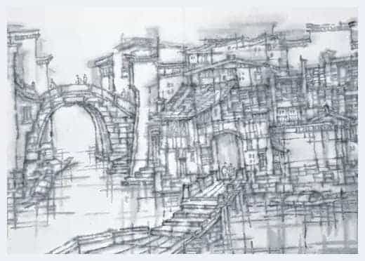 梦里水乡——朱荣耀写生作品_第5张