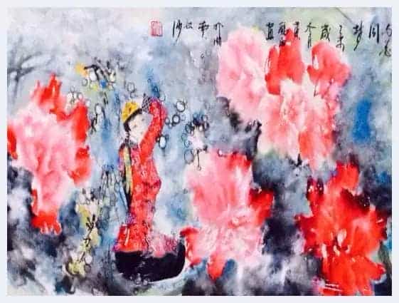 记著名花鸟画家---黄鹤庚_第7张
