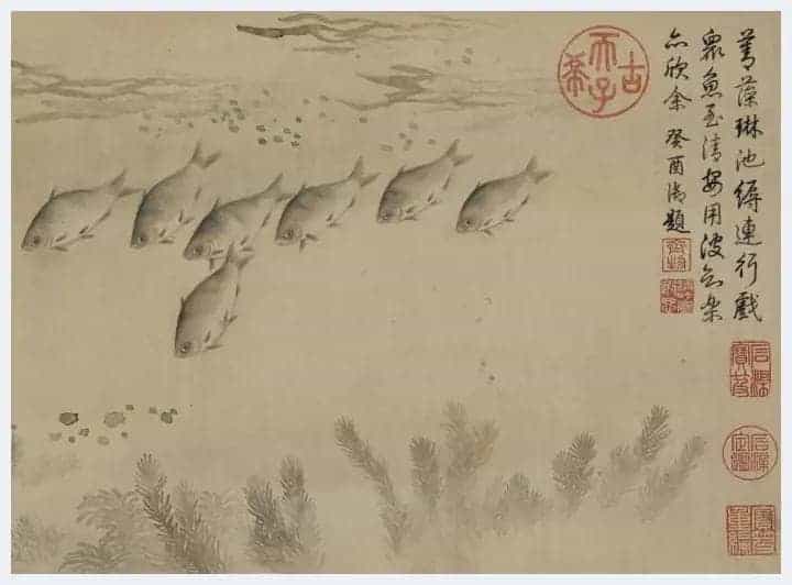 余省《鱼藻图》上拍香港苏富比中国古代书画春拍_第1张