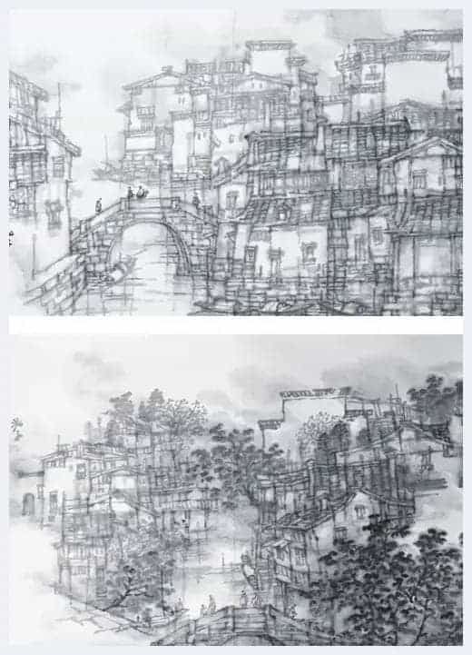 梦里水乡——朱荣耀写生作品_第12张