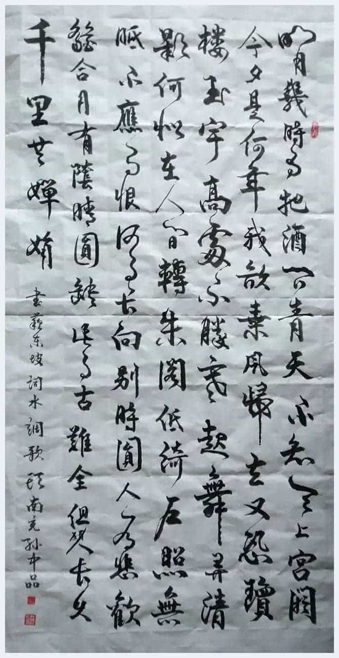 第五届“鸿儒杯”海峡两岸书画大赛银奖孙中品作品赏析_第10张
