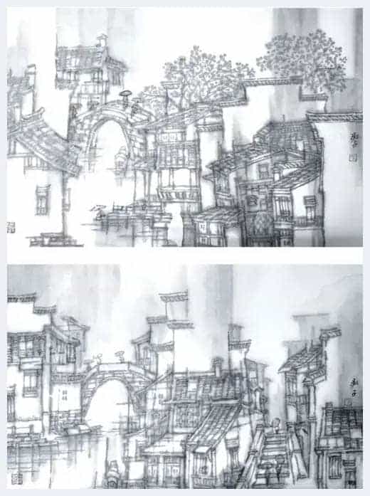 梦里水乡——朱荣耀写生作品_第13张