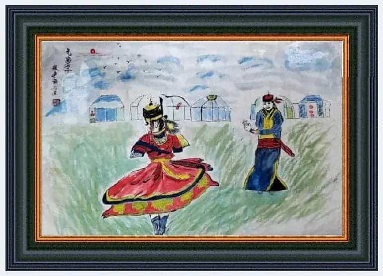 第六届“鸿儒杯”海峡两岸书画大赛初赛第一名张建梅作品赏析_第4张