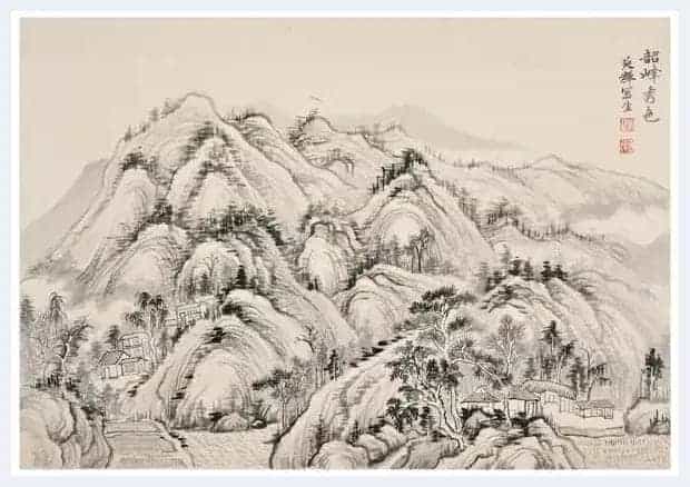 泉石馨境 · 学子风范——阙延辉山水画赏析_第6张