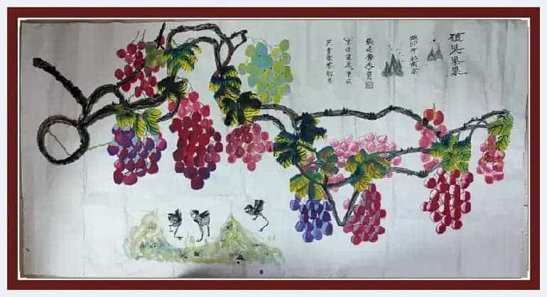 第六届“鸿儒杯”海峡两岸书画大赛银奖张建梅作品赏析_第2张
