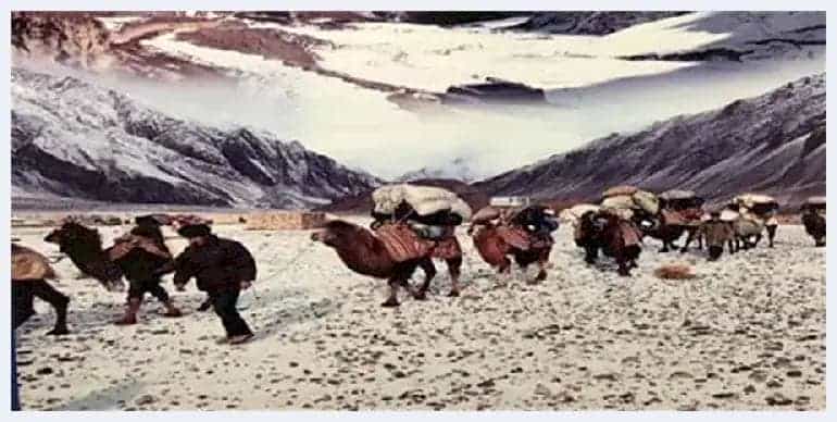 华滋厚实，瑰丽奇峻:品读毛雪峰的重彩山水画_第15张