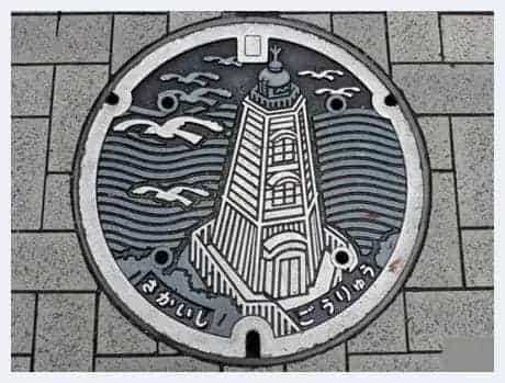 多姿多彩的日本井盖_第8张
