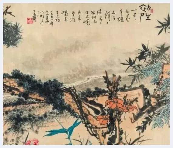 潘天寿《初晴》2.0585亿成交_第4张