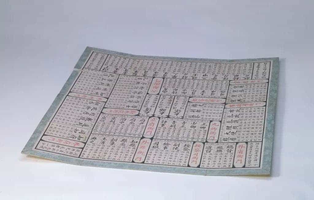 折叠式《升官图》 - 故宫生活器具类藏品_第1张