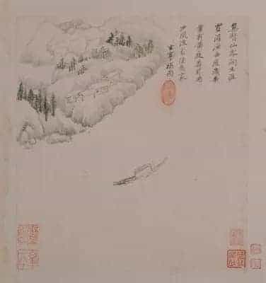 董其昌山水图册 - 故宫绘画藏品_第1张