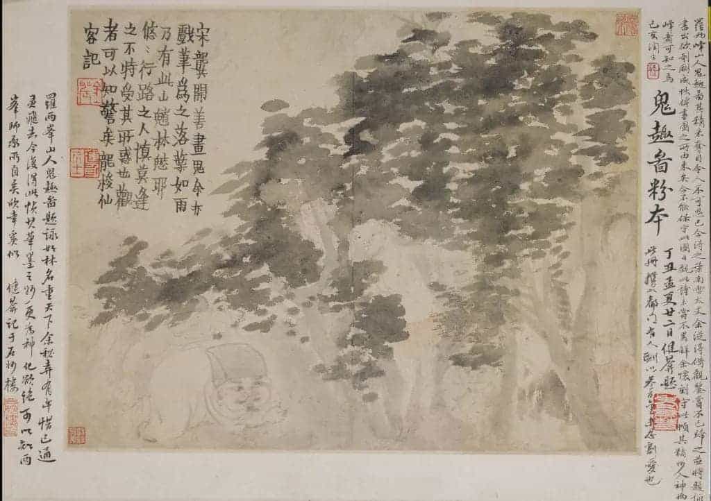 金农人物山水图册 - 故宫绘画藏品_第6张