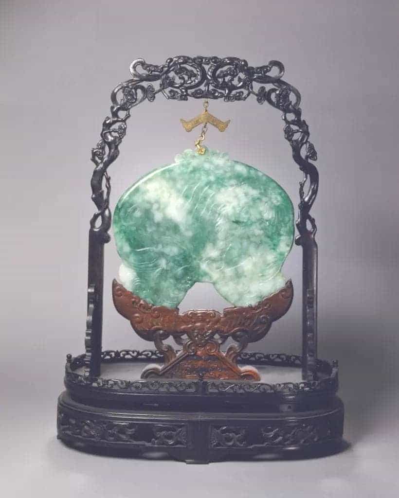 翠太平有象磬 - 故宫玉石器藏品_第1张