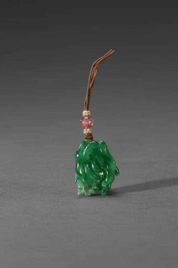 翠佛手佩 - 故宫首饰类藏品_第1张