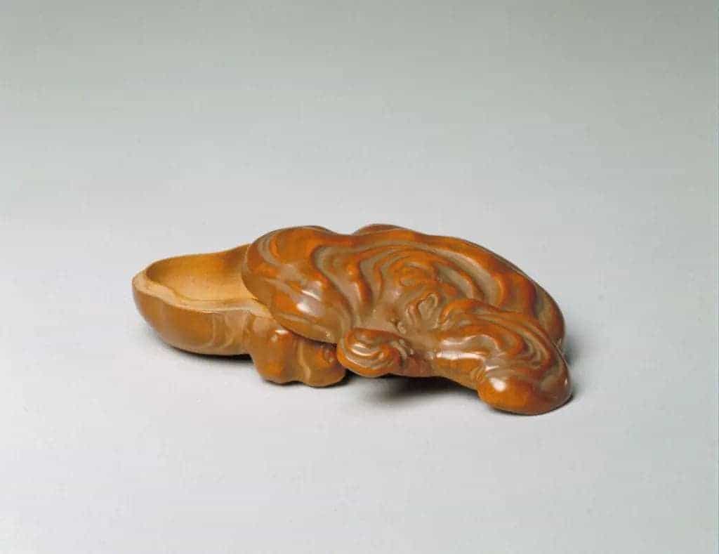 黄杨木灵芝小盒 - 故宫竹木牙角匏类藏品_第3张