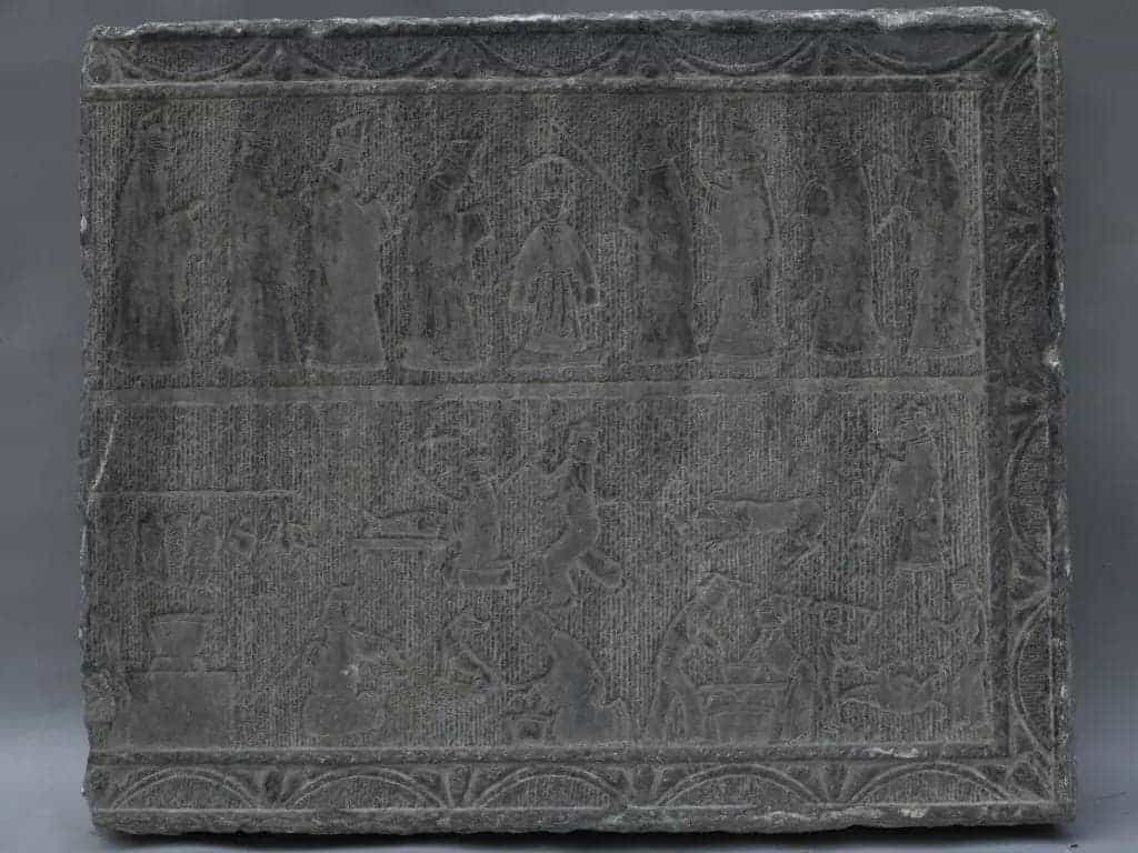 周公辅成王庖厨图画像石 - 故宫雕塑类藏品_第1张