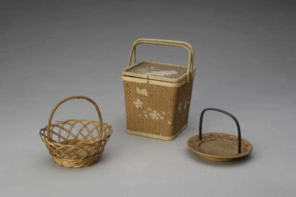 藤编小篮 - 故宫生活器具类藏品_第1张
