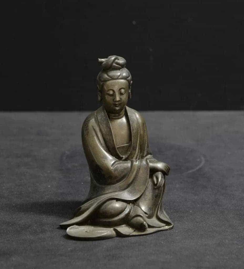 铜菩萨坐像 - 故宫雕塑类藏品_第1张