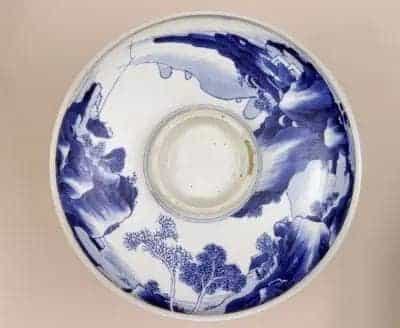 青花山水人物图盖罐 - 故宫陶瓷器藏品_第3张