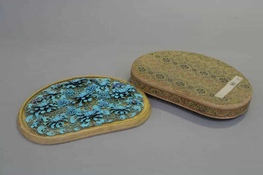 点翠勾莲寿纹头面 - 故宫首饰类藏品_第1张
