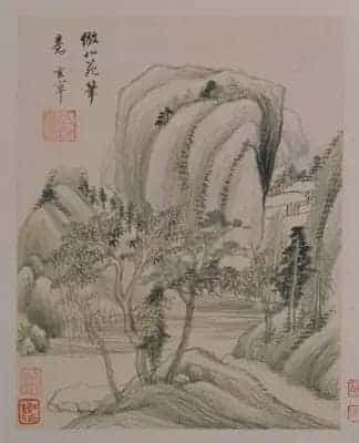 董其昌山水图册 - 故宫绘画藏品_第5张