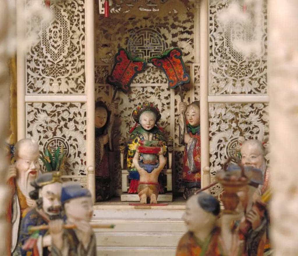 象牙雕群仙祝寿塔 - 故宫竹木牙角匏类藏品_第2张
