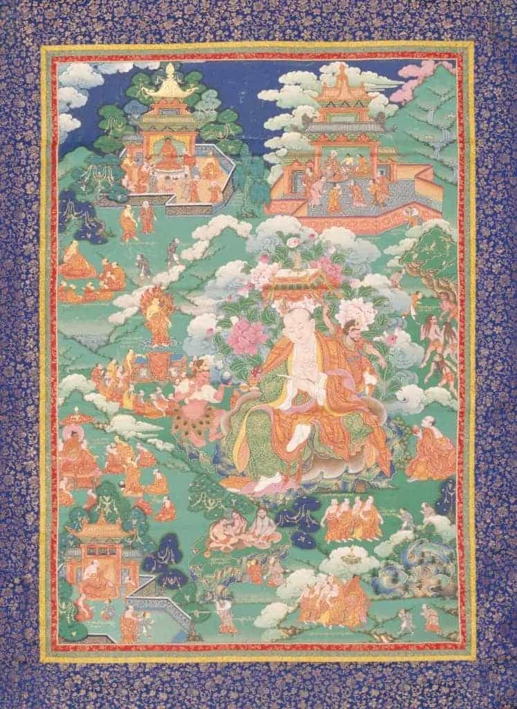 半托迦尊者唐卡 - 故宫宫廷宗教类藏品_第1张