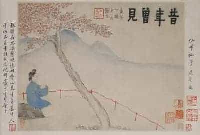 金农人物山水图册 - 故宫绘画藏品_第11张