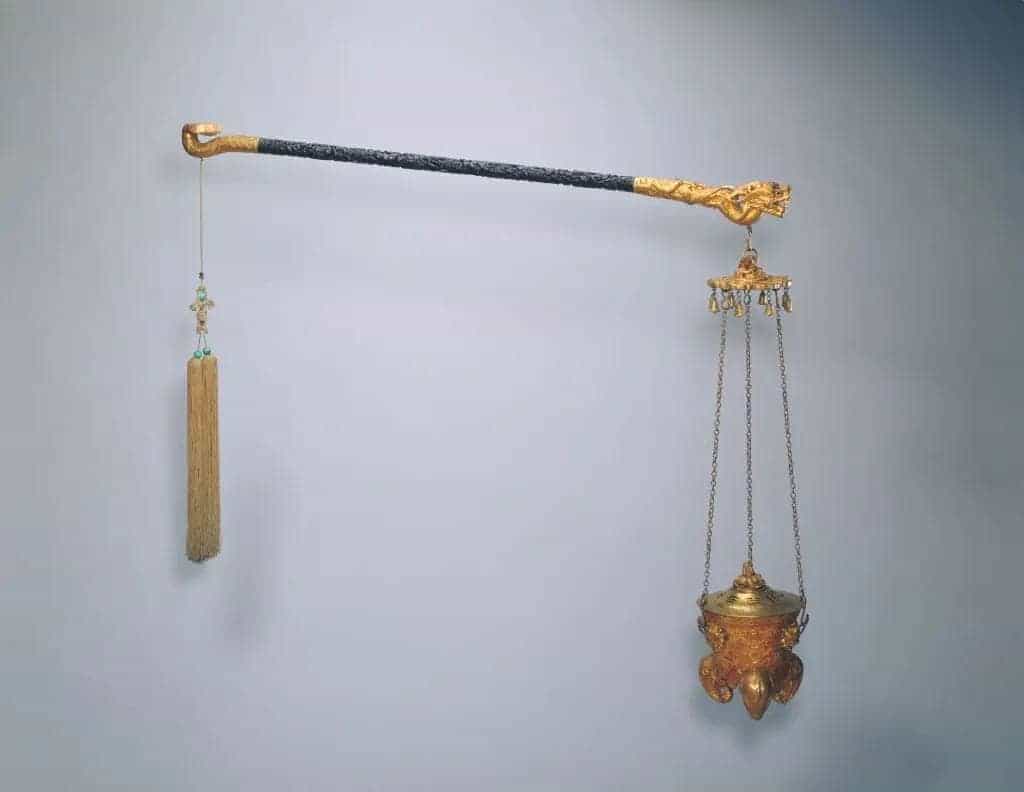 金云龙纹提炉 - 故宫金银锡器藏品_第1张