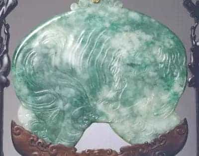 翠太平有象磬 - 故宫玉石器藏品_第2张