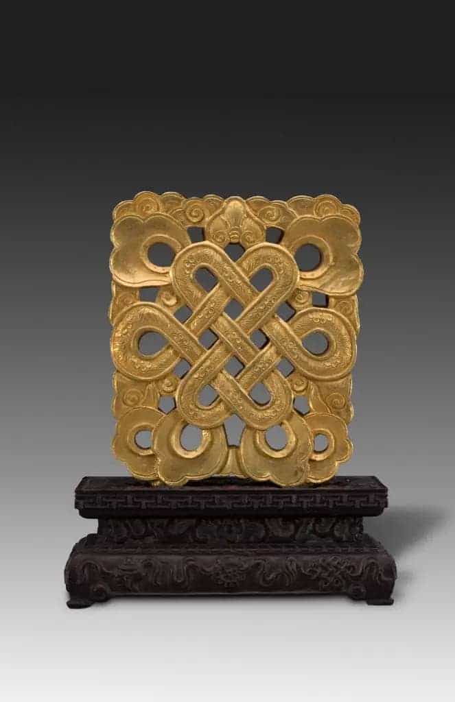 金刻花八宝 - 故宫金银锡器藏品_第7张