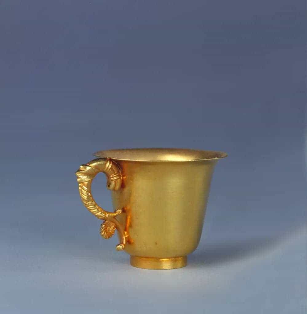 金单耳杯 - 故宫金银锡器藏品_第1张